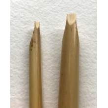 🖋️ Plume Calame en Bambou pour Calligraphie – Outil Traditionnel