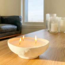 RAYART - 🕯️ Cire Sable (Sand Wax) – 1 kg – Spéciale Bougies Décoratives - Tunisie Meilleur Prix (Beaux-Arts, Graphique, Peinture