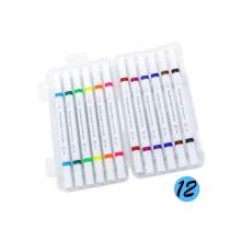 RAYART - 🖊️ Boîte de 12 Feutres Double Pointe 2 en 1 – PenSchool Dual Tip - Tunisie Meilleur Prix (Beaux-Arts, Graphique, Peintu