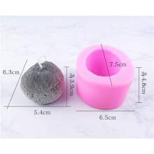 🕯️ Moule en Silicone Pierre Regina – Bougies, Jesmonite & Résine