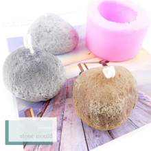 🕯️ Moule en Silicone Pierre Regina – Bougies, Jesmonite & Résine