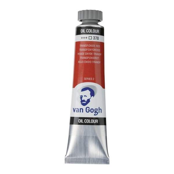 RAYART - Peinture a l'huile Van Gogh Rouge oxyde 378 - Tunisie