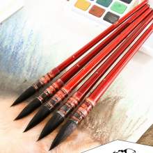 🖌️ Pinceau Chinois N°6 – Calligraphie & Peinture à l’Encre