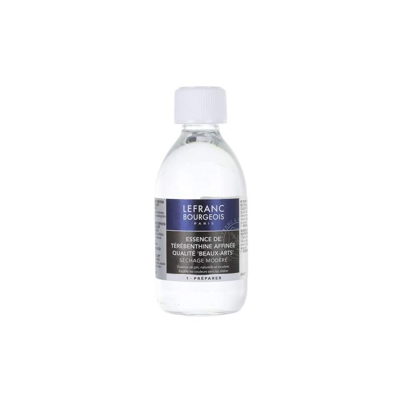 RAYART - 🖌️ Essence de Térébenthine Affinée – Qualité Beaux-Arts 250 mL – Lefranc & Bourgeois - Tunisie Meilleur Prix (Beaux-Art