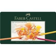 RAYART - Crayon de Couleur Polychromos, boîte Métal de 120 - Faber Castell Tunisie