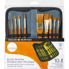 RAYART - 🖌️ Trousse de 10 Pinceaux Aquarelle – Daler Rowney - Tunisie Meilleur Prix (Beaux-Arts, Graphique, Peinture, Acrylique,