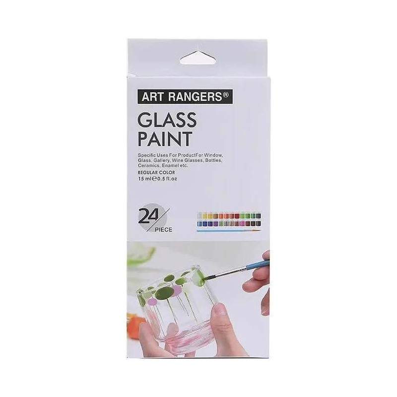 RAYART - 🎨 Peinture Vitrail – Art Ranger 6x15 ml - Tunisie Meilleur Prix (Beaux-Arts, Graphique, Peinture, Acrylique, Huile, Aqu