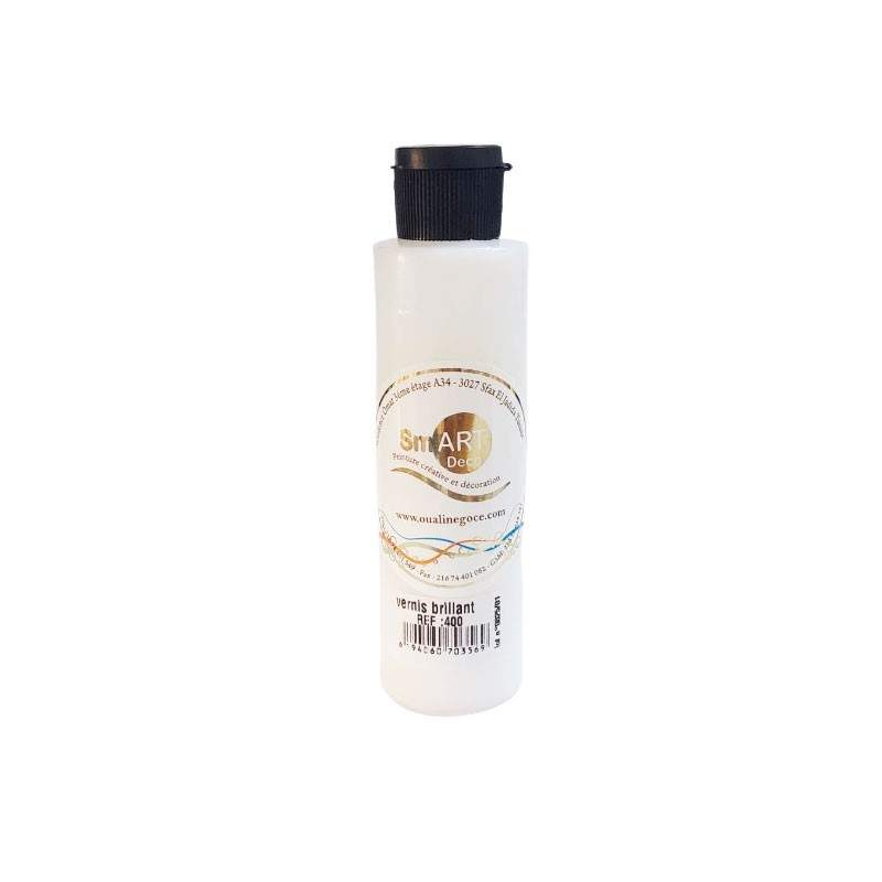 RAYART - ✨ Vernis à l’Eau Brillant 130 ml – SmartDeco - Tunisie Meilleur Prix (Beaux-Arts, Graphique, Peinture, Acrylique, Huile