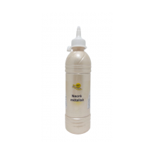 🎨 Peinture Acrylique Nacrée Métallisée Platine – 500 ml – SmartDeco