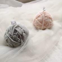 RAYART - 🧶 Moule à Bougie Parfumée – Imitation Boule de Laine 3D – Silicone - Tunisie Meilleur Prix (Beaux-Arts, Graphique, Pein