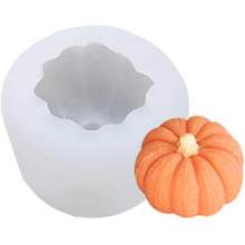 🎃 Moule en Résine de Silicone en Forme de Citrouille – DIY Bougies, Savons & Résine