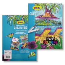 🦄 Carnet de Coloriage 64 Pages – Wild & Whispy Creatures – Kalino