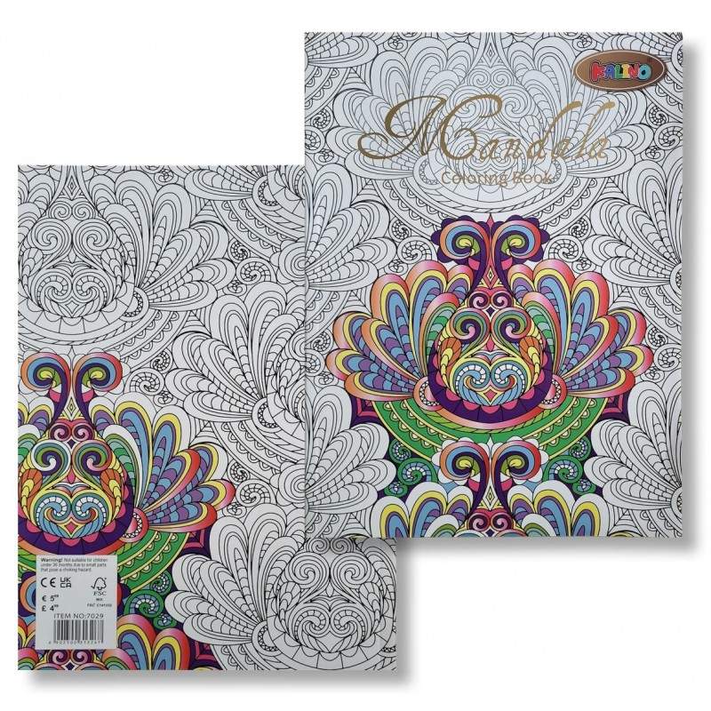 RAYART - 🌀 Carnet de Coloriage – Mandalas & Motifs – 40 Pages A4 – Kalino - Tunisie Meilleur Prix (Beaux-Arts, Graphique, Peintu