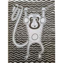 🌈 Cahier de Coloriage Néon – Jungle – 16 Pages A4 – Kalino