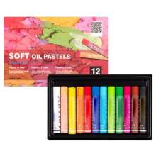 Coffret 12 pastels à l’huile Giorgione – Couleurs riches & créatives
