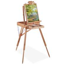 Chevalet Pliable Luxe en Bois de Hêtre 180 cm