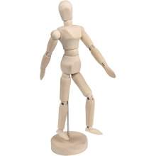 Mannequin en Bois Homme 14 cm – Modèle d’Artiste