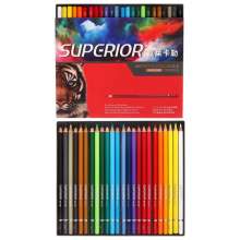 Crayons de Couleurs Aquarelle – 24 Couleurs | Superior