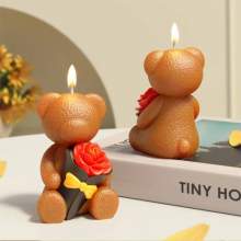 🕯️ Moule en Silicone pour Bougie – Création Artisanale & DIY