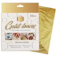 Set 25 Feuilles d’Or – Keep Smiling | Dorure & Effets Brillants