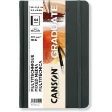 Carnet Canson® Graduate Book Mixed Media Naturel – 220g/m² (64 Pages)