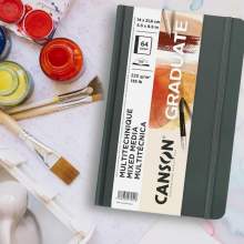Carnet Canson® Graduate Book Mixed Media Naturel – 220g/m² (64 Pages)