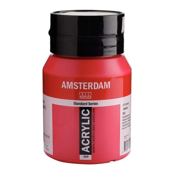 RAYART - Amsterdam Standard Series Acrylique Pot 500 ml Magenta primaire 369 - Tunisie Meilleur Prix (Beaux-Arts, Graphique, Pei