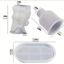 Moule en Silicone 3pcs – Création Artisanale & DIY