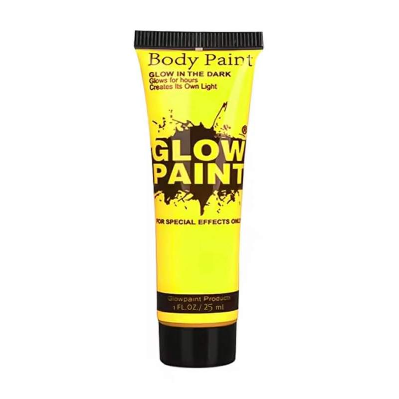 RAYART - Glow Paint Peinture Visage & Corps Phosphorescente Boby - 10ml - Effet Néon - Tunisie Meilleur Prix (Beaux-Arts, Graphi