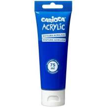 RAYART - Peinture Acrylique Bleu Foncé CARIOCA - Tube 75 ml - Tunisie Meilleur Prix (Beaux-Arts, Graphique, Peinture, Acrylique,