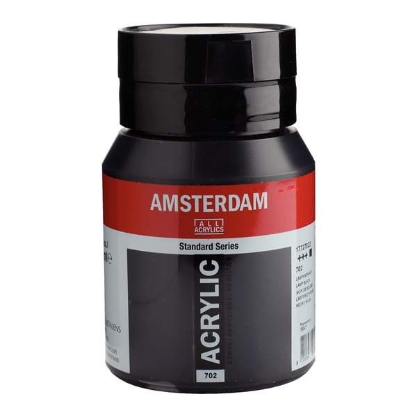 RAYART - Amsterdam Standard Series Acrylique Pot 500 ml Noir de bougie 702 - Tunisie