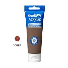 RAYART - Peinture Acrylique Copper CARIOCA - Tube 75 ml - Tunisie Meilleur Prix (Beaux-Arts, Graphique, Peinture, Acrylique, Hui