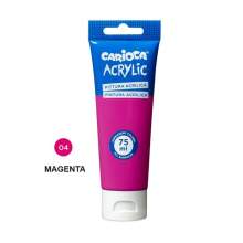 RAYART - Peinture Acrylique Magenta CARIOCA - Tube 75 ml - Tunisie Meilleur Prix (Beaux-Arts, Graphique, Peinture, Acrylique, Hu