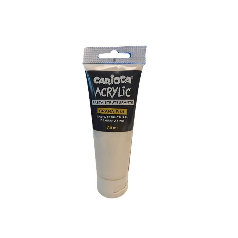 RAYART - Pâte Structurante Fine CARIOCA - Tube 75 ml - Tunisie Meilleur Prix (Beaux-Arts, Graphique, Peinture, Acrylique, Huile,
