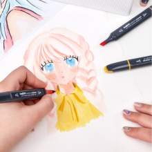 RAYART - Set 4 Marqueurs Double Pointe Alcool Carioca Plus - Tons Verts - Tunisie Meilleur Prix (Beaux-Arts, Graphique, Peinture