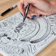 RAYART - Feutre de Précision CARIOCA Plus Pigment Liner - Tunisie Meilleur Prix (Beaux-Arts, Graphique, Peinture, Acrylique, Hui