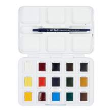 RAYART - Boite d'aquarelles 12 Godets + 3 couleurs offertes Van Gogh - Tunisie Meilleur Prix (Beaux-Arts, Graphique, Peinture, A