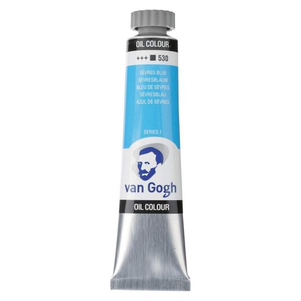 RAYART - Peinture à l’Huile Van Gogh Bleu de Sèvres 530 – Tube 20 ml - Tunisie Meilleur Prix (Beaux-Arts, Graphique, Peinture, A