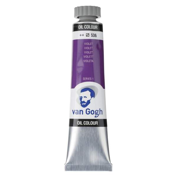 RAYART - Peinture à l’Huile Van Gogh Violet 536 – Tube 20 ml - Tunisie Meilleur Prix (Beaux-Arts, Graphique, Peinture, Acrylique
