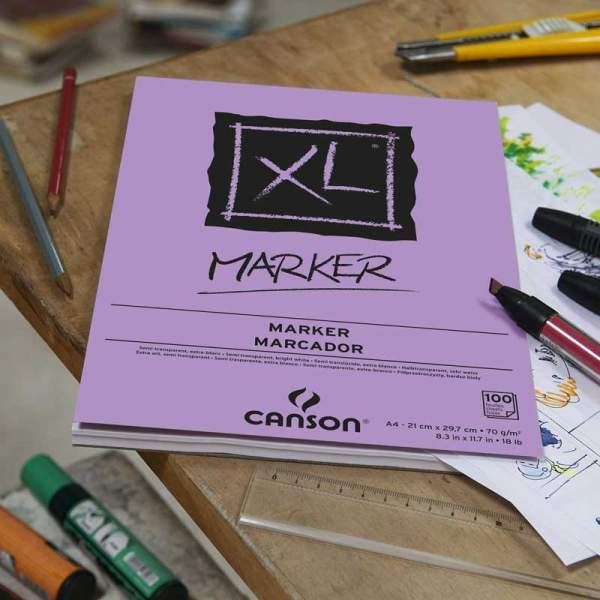 RAYART - Canson XL Marker A4 100 feuilles 70g/m² - Tunisie