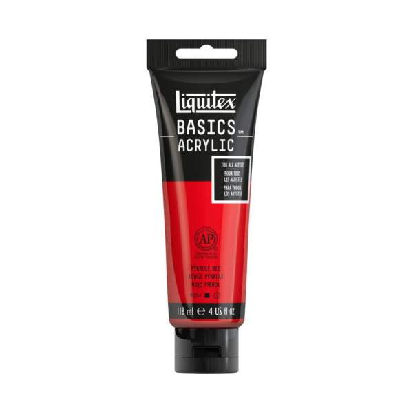 RAYART - Liquitex Basics Acrylique Tube 118ml Rouge Pyrrole 321 - Tunisie Meilleur Prix (Beaux-Arts, Graphique, Peinture, Acryli