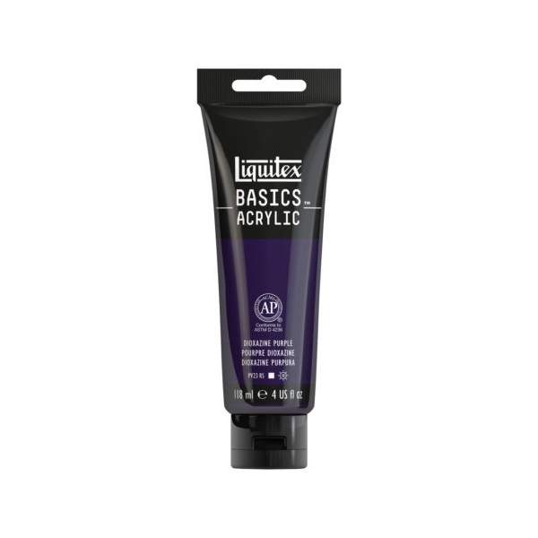 RAYART - Liquitex Basics Acrylique Tube 118ml Violet Dioxazine 186 - Tunisie Meilleur Prix (Beaux-Arts, Graphique, Peinture, Acr