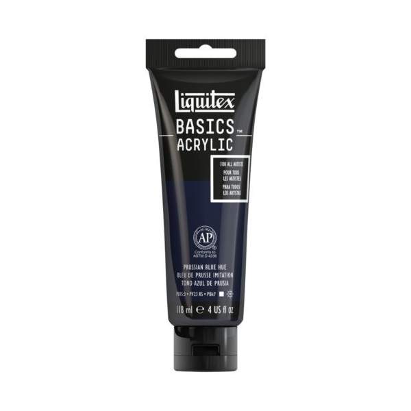 RAYART - Liquitex Basics Acrylique Tube 118ml Bleu Prussien 320 - Tunisie Meilleur Prix (Beaux-Arts, Graphique, Peinture, Acryli