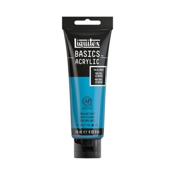 RAYART - Liquitex Basics Acrylique Tube 118ml Bleu Briallant 570 - Tunisie Meilleur Prix (Beaux-Arts, Graphique, Peinture, Acryl