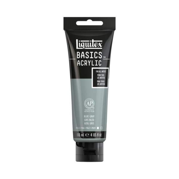 RAYART - Liquitex Basics Acrylique Tube 118ml Bleu Gris 142 - Tunisie Meilleur Prix (Beaux-Arts, Graphique, Peinture, Acrylique,