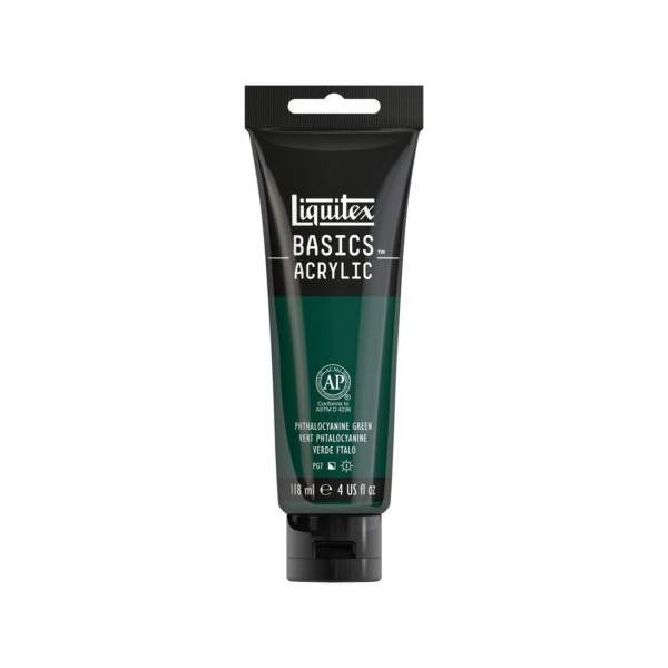 RAYART - Liquitex Basics Acrylique Tube 118ml Vert De Phtalocyanine 317 - Tunisie Meilleur Prix (Beaux-Arts, Graphique, Peinture