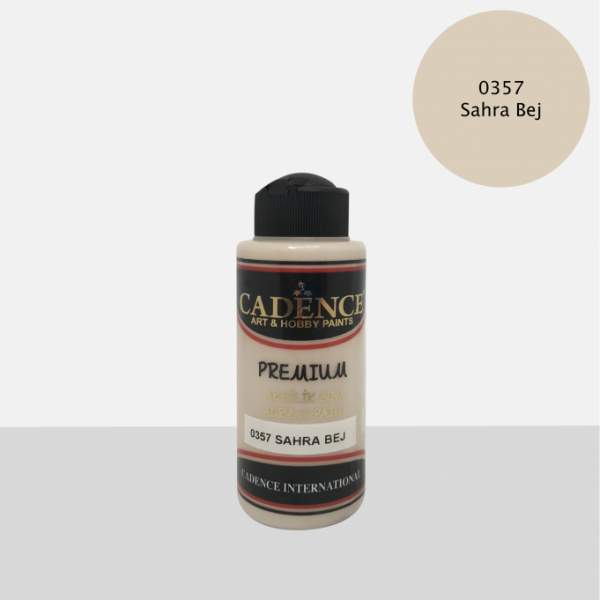 RAYART - Acrylique Premium 120ml Cadence 0357 Desert Beige - Tunisie Meilleur Prix (Beaux-Arts, Graphique, Peinture, Acrylique, 