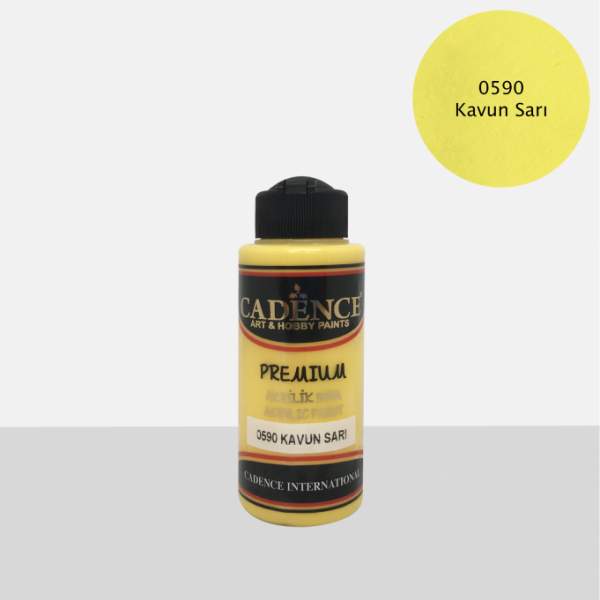 RAYART - Acrylique Premium 120ml Cadence 0590 Jaune Melon - Tunisie Meilleur Prix (Beaux-Arts, Graphique, Peinture, Acrylique, H