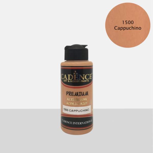 RAYART - Acrylique Premium 120ml Cadence 1500 Cappuccino - Tunisie Meilleur Prix (Beaux-Arts, Graphique, Peinture, Acrylique, Hu