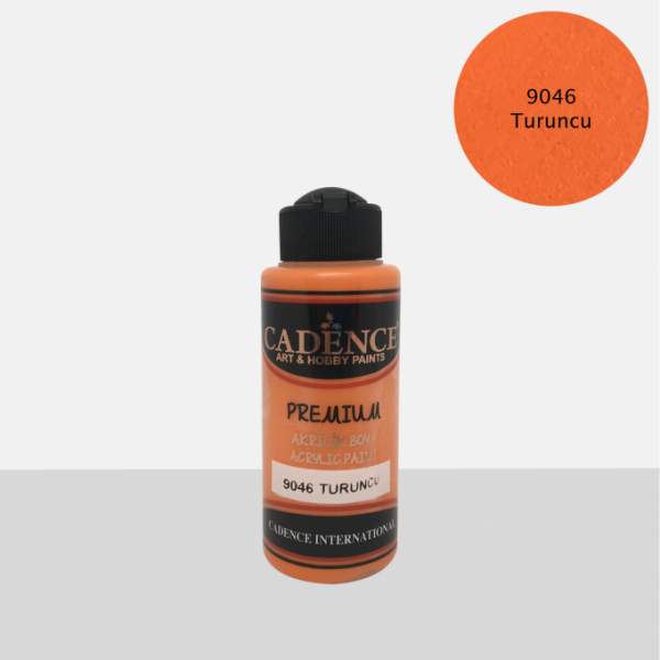 RAYART - Acrylique Premium 120ml Cadence 9046 Orange - Tunisie Meilleur Prix (Beaux-Arts, Graphique, Peinture, Acrylique, Huile,